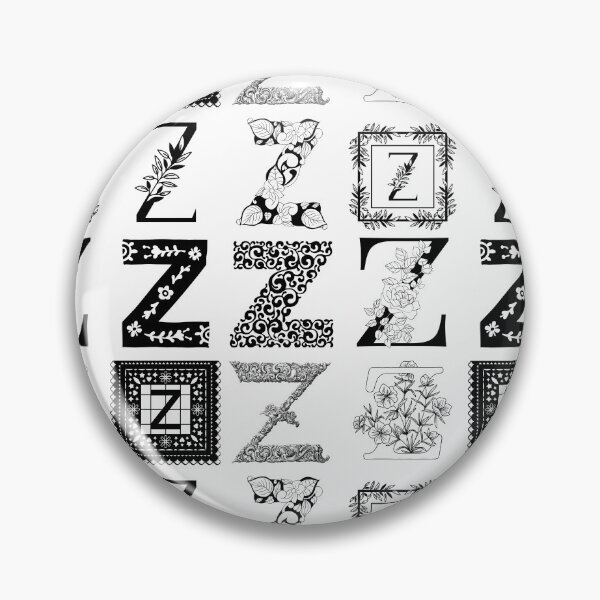 Item preview, Letter Z Sticker Pack designed and sold by M-Artie.