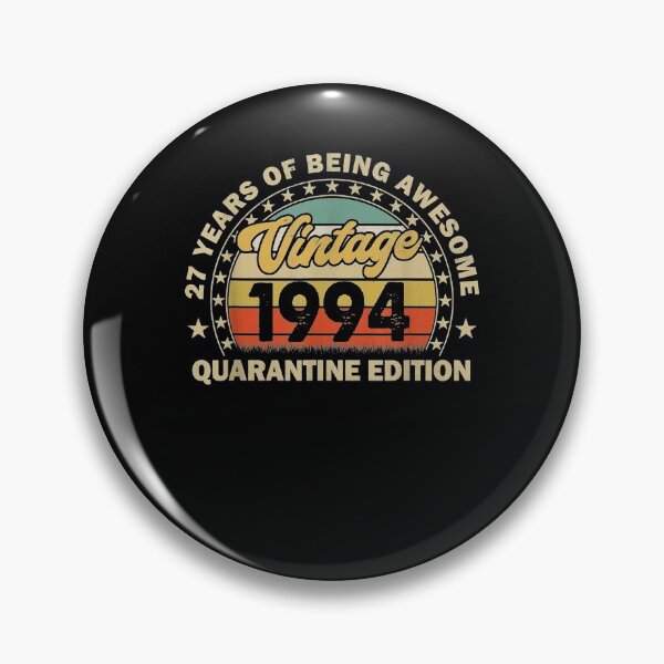 Item preview, 27 Years Old 1994 Vintage Retro 27th Quarantine Birthday  designed and sold by manidala.