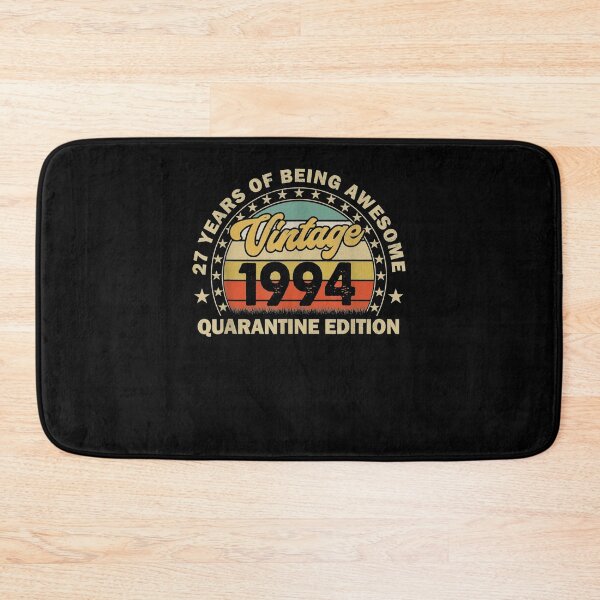 Item preview, 27 Years Old 1994 Vintage Retro 27th Quarantine Birthday  designed and sold by manidala.