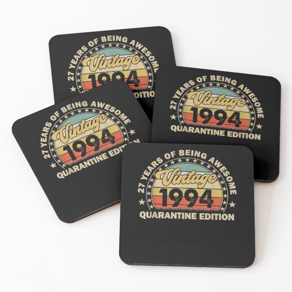 Item preview, 27 Years Old 1994 Vintage Retro 27th Quarantine Birthday  designed and sold by manidala.