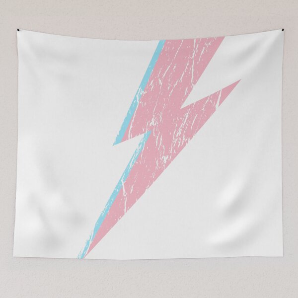 Item preview, Faded Aladdin Sane Lightningbolt designed and sold by JustAGirlMakingDumbShirts.