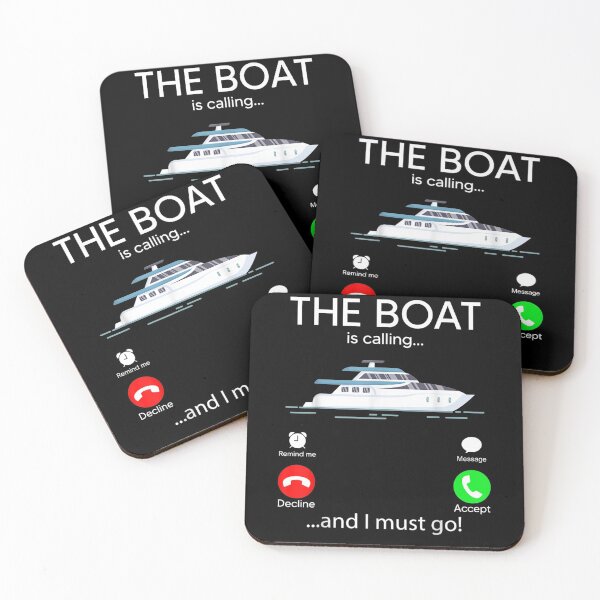 Item preview, The Boat Is Calling And I Must Go Boat Lovers  designed and sold by manidala.