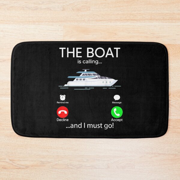 Item preview, The Boat Is Calling And I Must Go Boat Lovers  designed and sold by manidala.
