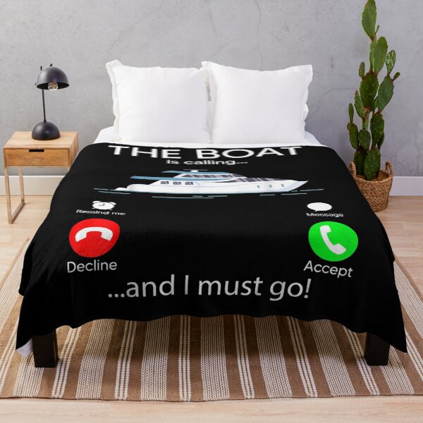 Item preview, The Boat Is Calling And I Must Go Boat Lovers  designed and sold by manidala.