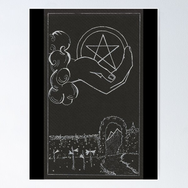 Item preview, Ace of Pentacles  designed and sold by Proptologist.