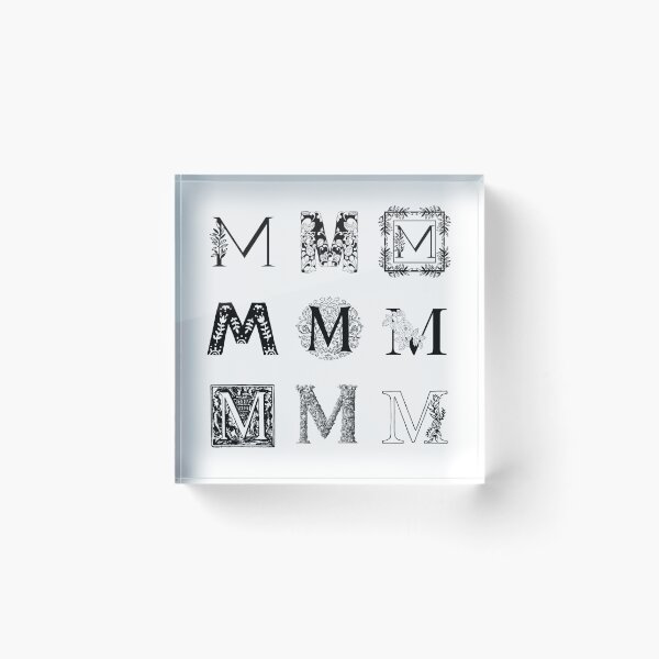 Item preview, Letter M Sticker Pack designed and sold by M-Artie.