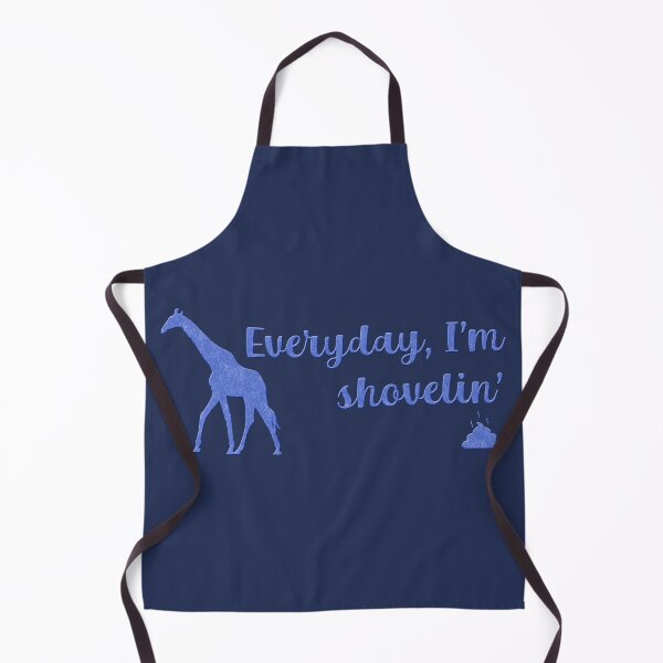 Item preview, Everyday I'm shovelin' - Giraffe designed and sold by GeoCreate.