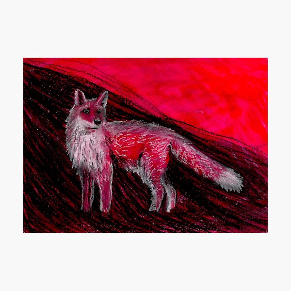 Item preview, Foxy Lady (right half of artwork) designed and sold by Ashley Baldwin.