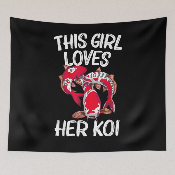 Item preview, Koi Fish Gift For Girls Kid Japan Koi Carp Fishes Pond Lover  designed and sold by manidala.