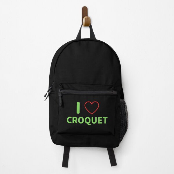 Item preview, I Love Croquet designed and sold by HobbyRoost.