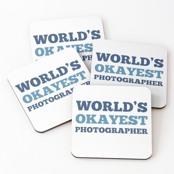 Item preview, World's Okayest Photographer designed and sold by metin1331.