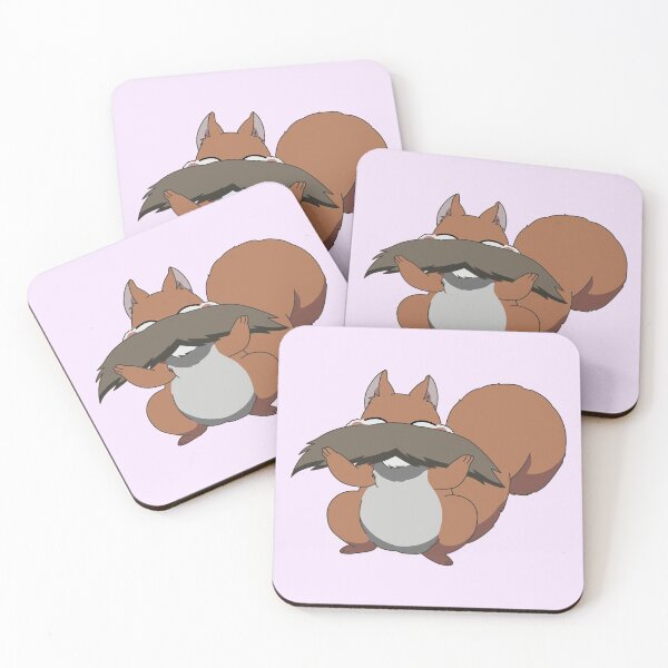 Item preview, Ao the Squirrel with a Moustache designed and sold by KinkyKaiju.