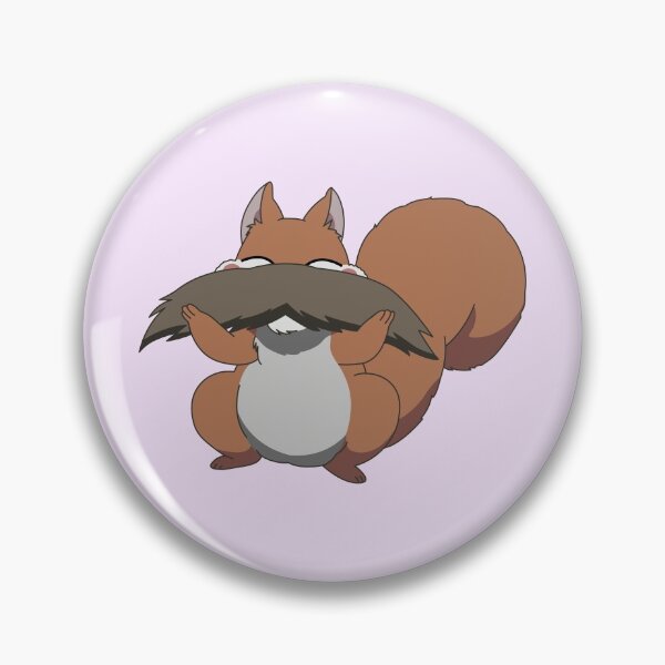 Item preview, Ao the Squirrel with a Moustache designed and sold by KinkyKaiju.
