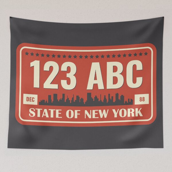Item preview, Vintage New York Car License Plate designed and sold by Anzarr.