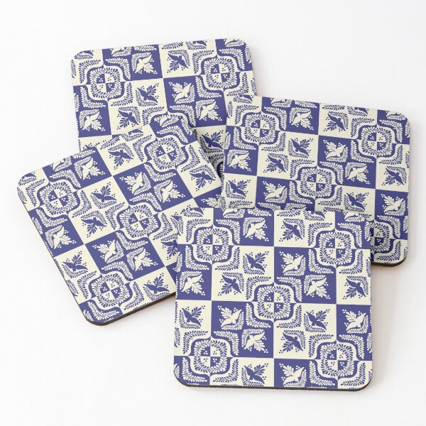 Item preview, Bird blue pattern Portuguese Azulejo designed and sold by Timegraf.