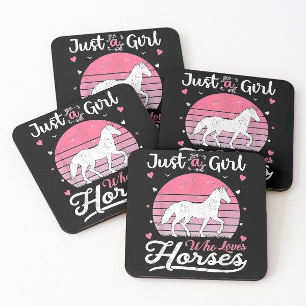 Item preview, Just A Girl Who Loves Horses  designed and sold by manidala.
