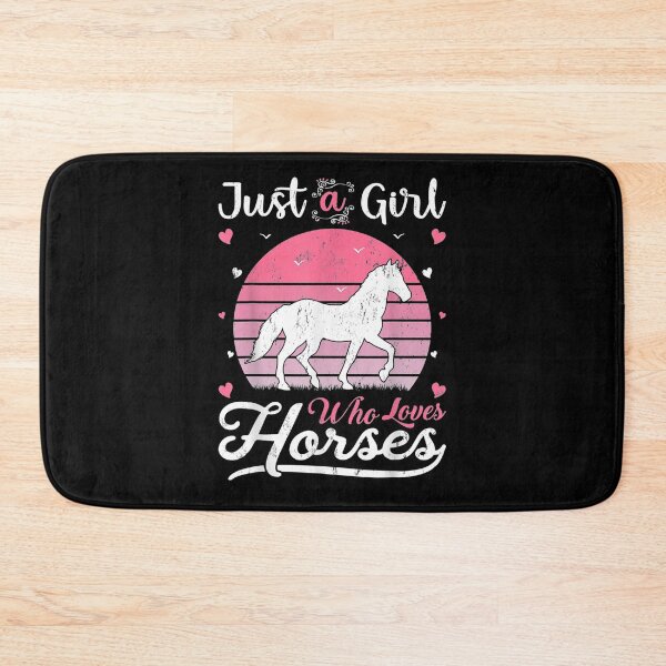 Item preview, Just A Girl Who Loves Horses  designed and sold by manidala.