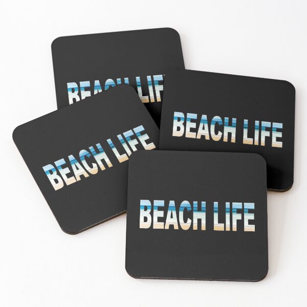 Item preview, BEACH LIFE TEXT PHOTOGRAPHY  designed and sold by kawrdesigns.