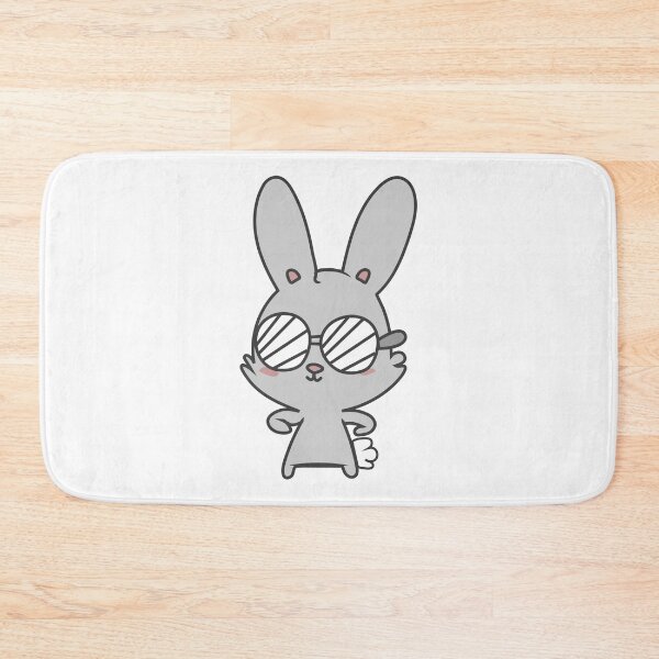 Item preview, bunny with glasses designed and sold by your1ststore.