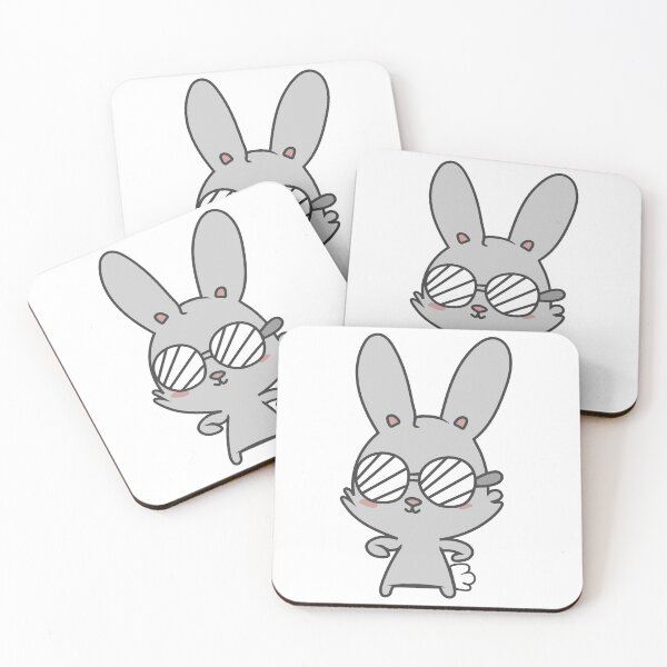 Item preview, bunny with glasses designed and sold by your1ststore.