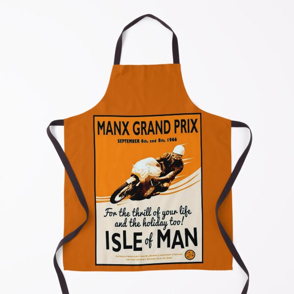 Item preview, "MANX GRAND PRIX" Motorcycle Racing Print designed and sold by posterbobs.