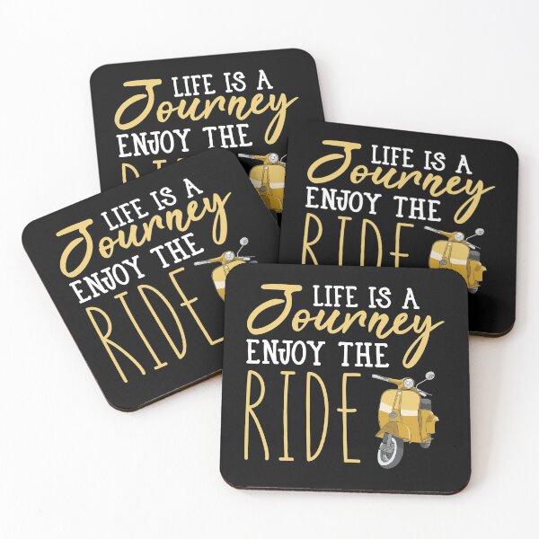 Item preview, Life Is a Journey Enjoy The Ride designed and sold by SmartStyle.