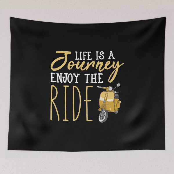 Item preview, Life Is a Journey Enjoy The Ride designed and sold by SmartStyle.