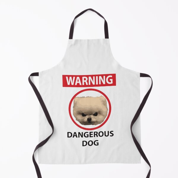 Item preview, warning dangerous dog designed and sold by SA3DOWSKI.