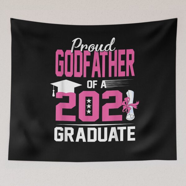 Item preview, Proud Godfather Of A Class Of 2021 Graduate  designed and sold by manidala.