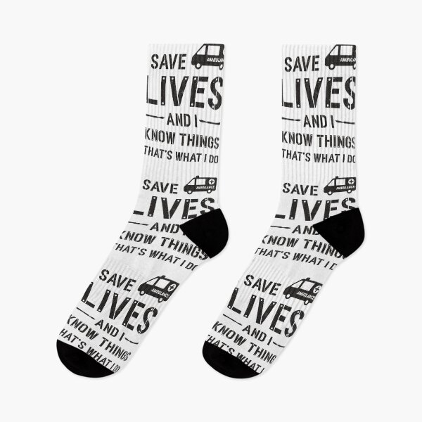 Item preview, I Save Lives Ambulance Driver Paramedic Hospital designed and sold by tshirtconcepts.
