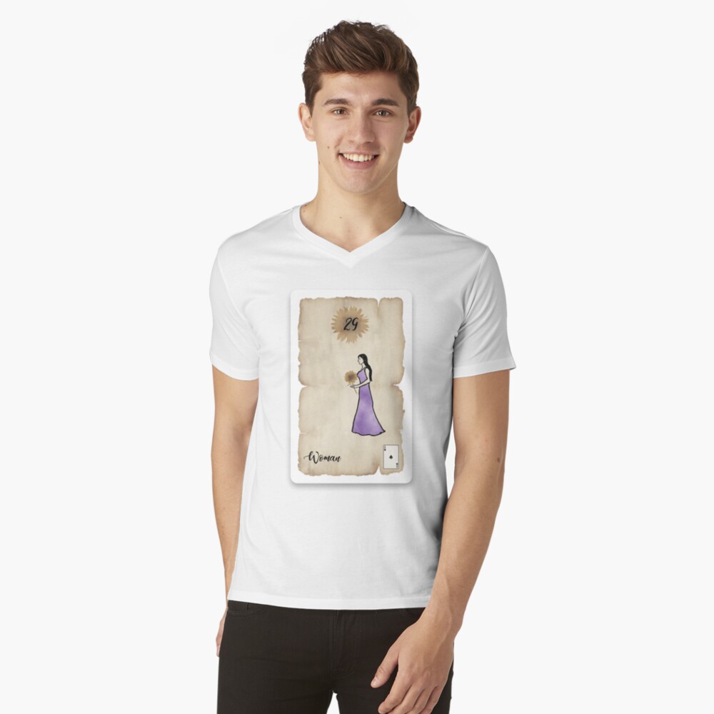 Item preview, V-Neck T-Shirt designed and sold by TheMaverickSage.