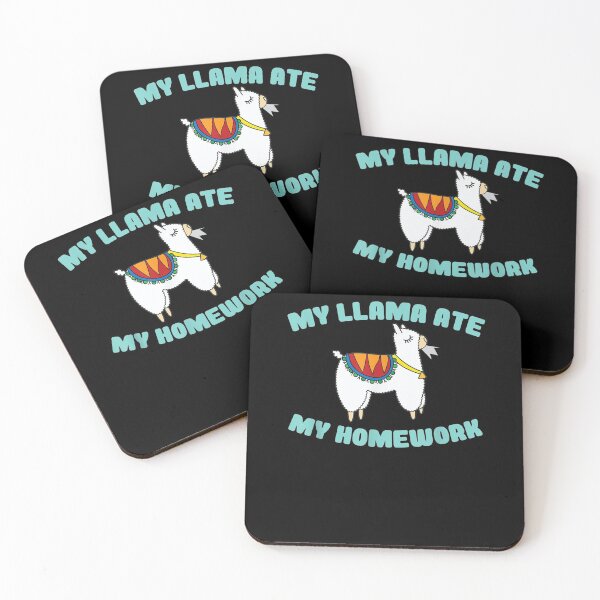 Item preview, My Llama Ate My Homework  designed and sold by manidala.