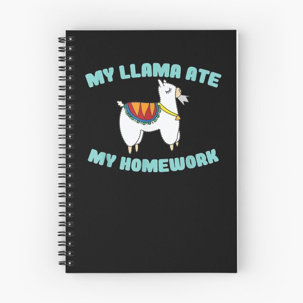 Item preview, My Llama Ate My Homework  designed and sold by manidala.