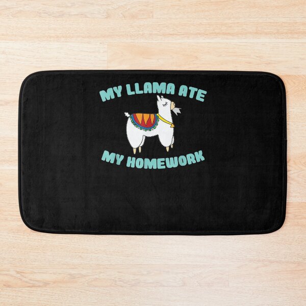 Item preview, My Llama Ate My Homework  designed and sold by manidala.