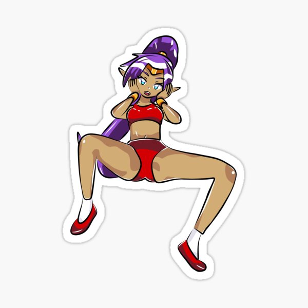 Shantae beach outfit Sticker