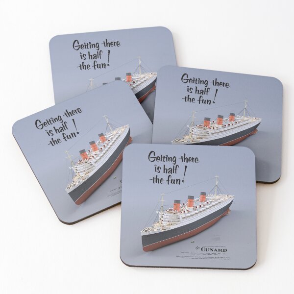 Item preview, RMS Queen Mary - Cunard Line (fictional poster) designed and sold by Historical Ocean Liners.