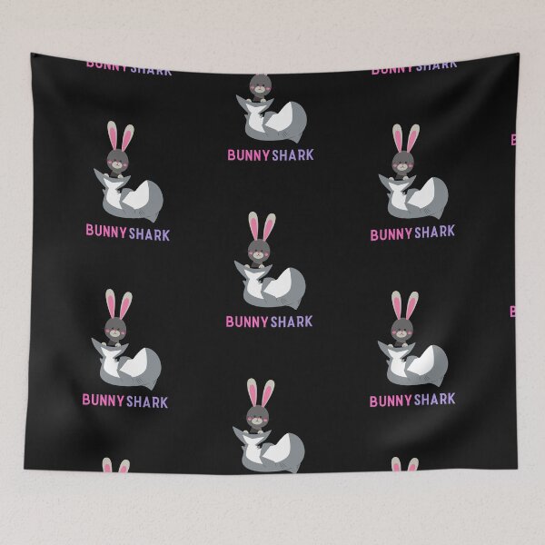 Item preview, Bunny Shark designed and sold by SportyDogShop.