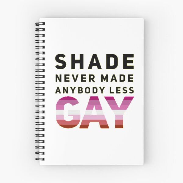 Item preview, Shade Never Made Anybody Less Lesbian (White) designed and sold by UnicornPeeps.