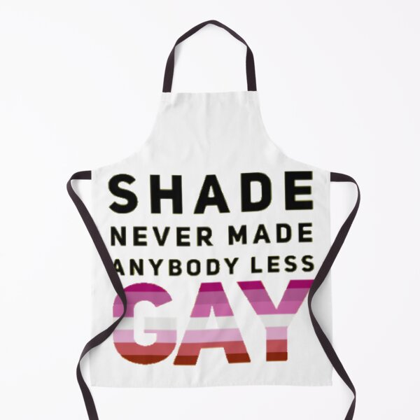 Item preview, Shade Never Made Anybody Less Lesbian (White) designed and sold by UnicornPeeps.