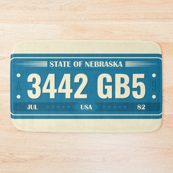 Item preview, Vintage Nebraska Car Plate designed and sold by Anzarr.