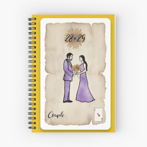 Item preview, Lenormand Couple Custom Card - Hand Drawn designed and sold by TheMaverickSage.