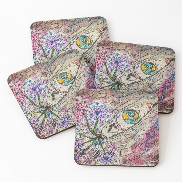 Item preview, Cosmic Flower Power designed and sold by GhoulieGardens.