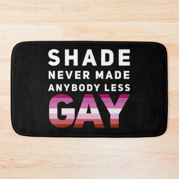Item preview, Shade Never Made Anybody Less Lesbian (Black) designed and sold by UnicornPeeps.