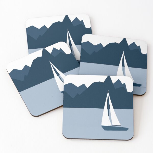 Item preview, Pacific Northwest Sailboat designed and sold by MIDdesigns.