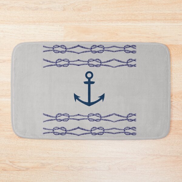 Item preview, Anchor  and rope nautical pattern designed and sold by Shir-designs.