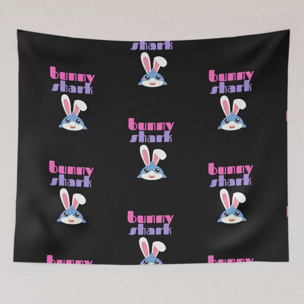 Item preview, Bunny Shark designed and sold by SportyDogShop.