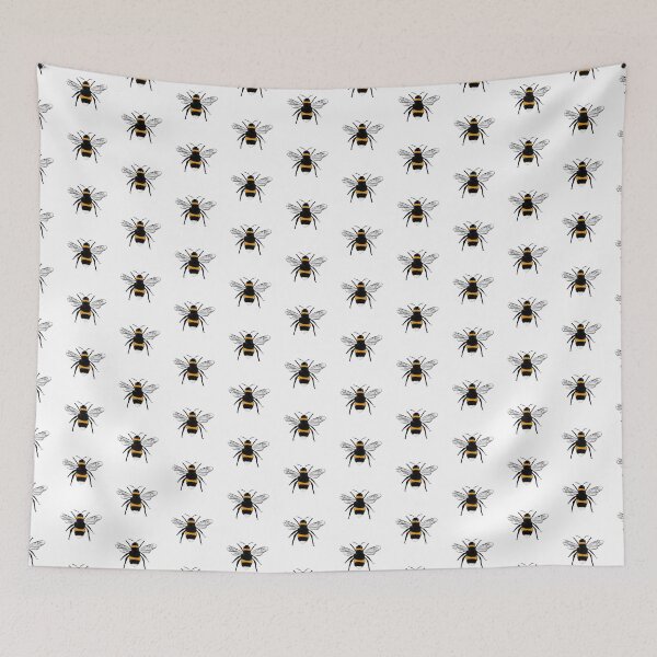 Artikelvorschau, Bumble Bee Print entworfen und verkauft von CaraGribbonArt.