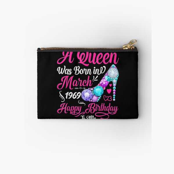 Item preview, A Queen Was Born In March 1969 Happy Birthday To Me Funny  designed and sold by manidala.