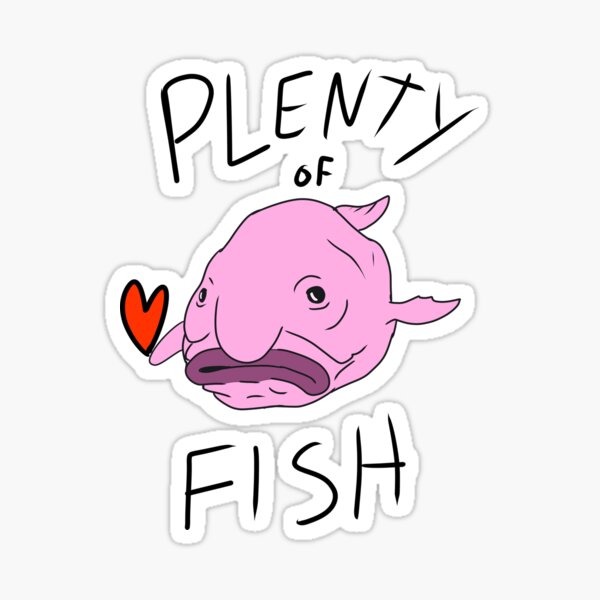 Blob Fish Sticker for Sale by SillyFun