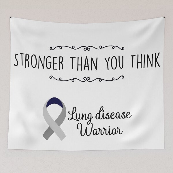 Item preview, Lung Disease Warrior, Lung Disease Awareness designed and sold by AnsDesigns.
